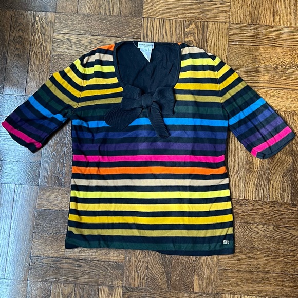 Rainbow Stripe Top - Picture 1 of 4